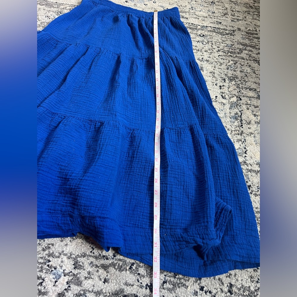 Soft Surroundings Ruari Gauze Maxi Skirt - Picture 6 of 6
